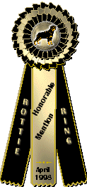 Rottie Page Award